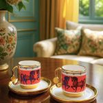 فنجان قهوه خوری طرح هرمس