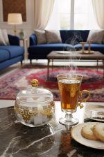 سرویس طلاکوب طرح ویکتوریا - Image 3